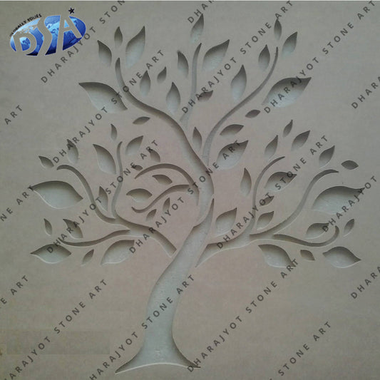 Decorative Tree Design Carved Jali