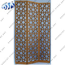 Antique Design Hand Carved Portable Folding Room Divider Jali
