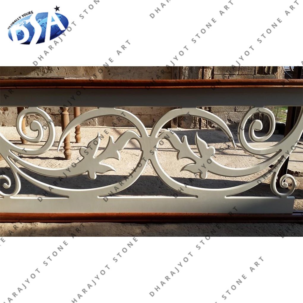 Mint Stone CNC Design Railing Jali Screen