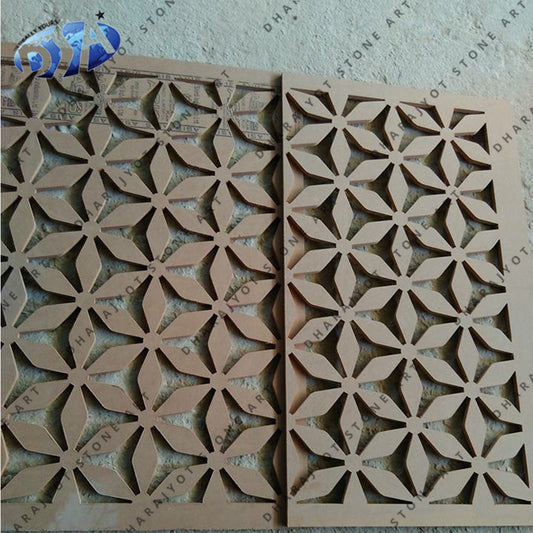 Mint Sandstone Design Jali Screen