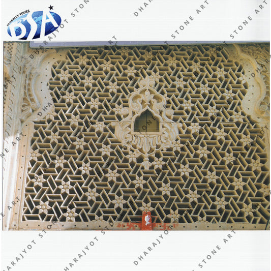 Antique Finishing Marble Jali