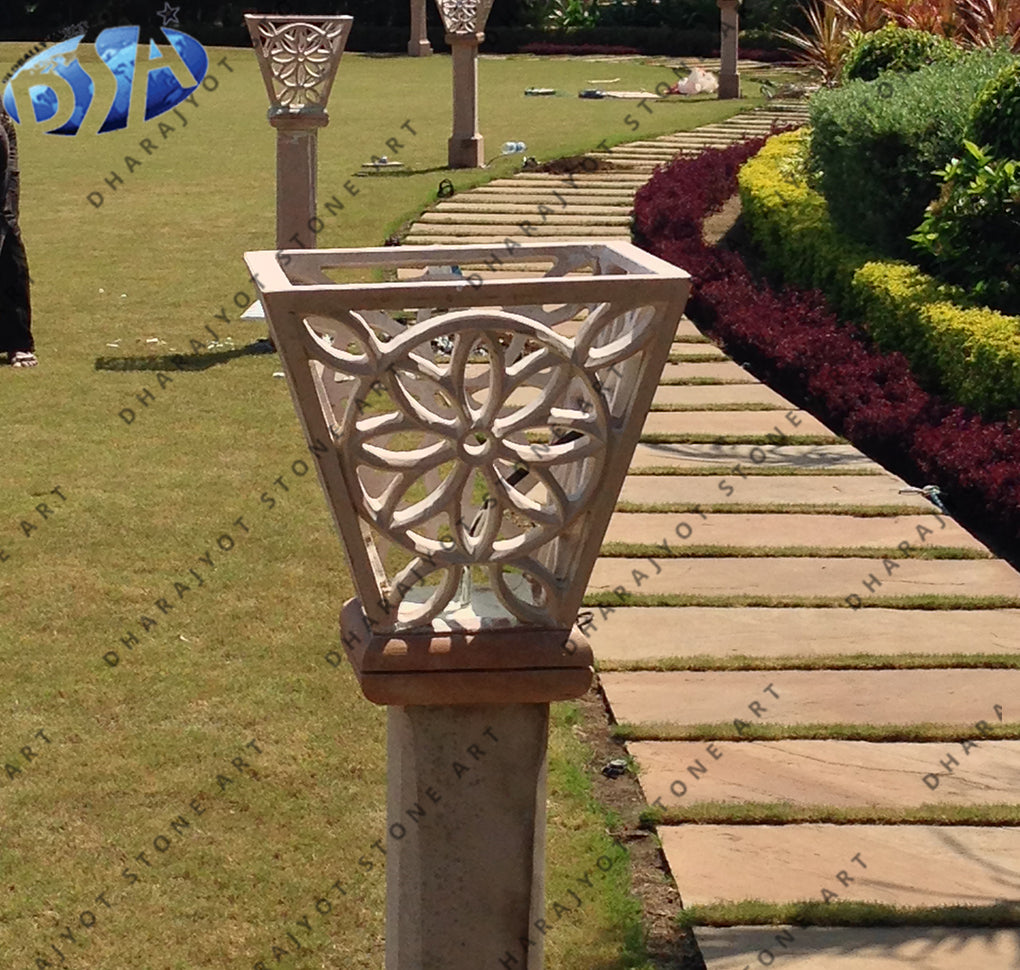 Mint Sandstone Antique Lamp