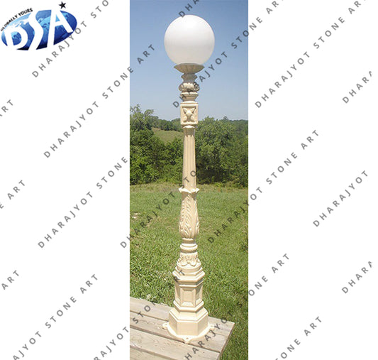 Outdoor Decorative Garden Pole Light Lamp