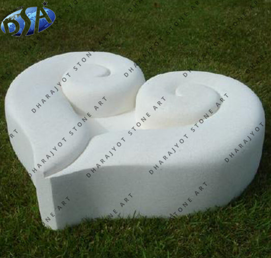 Heart Shape Design Garden Modern Art