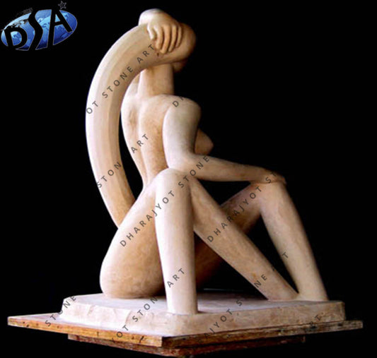 Marble Abstract Sculptures Modern Art