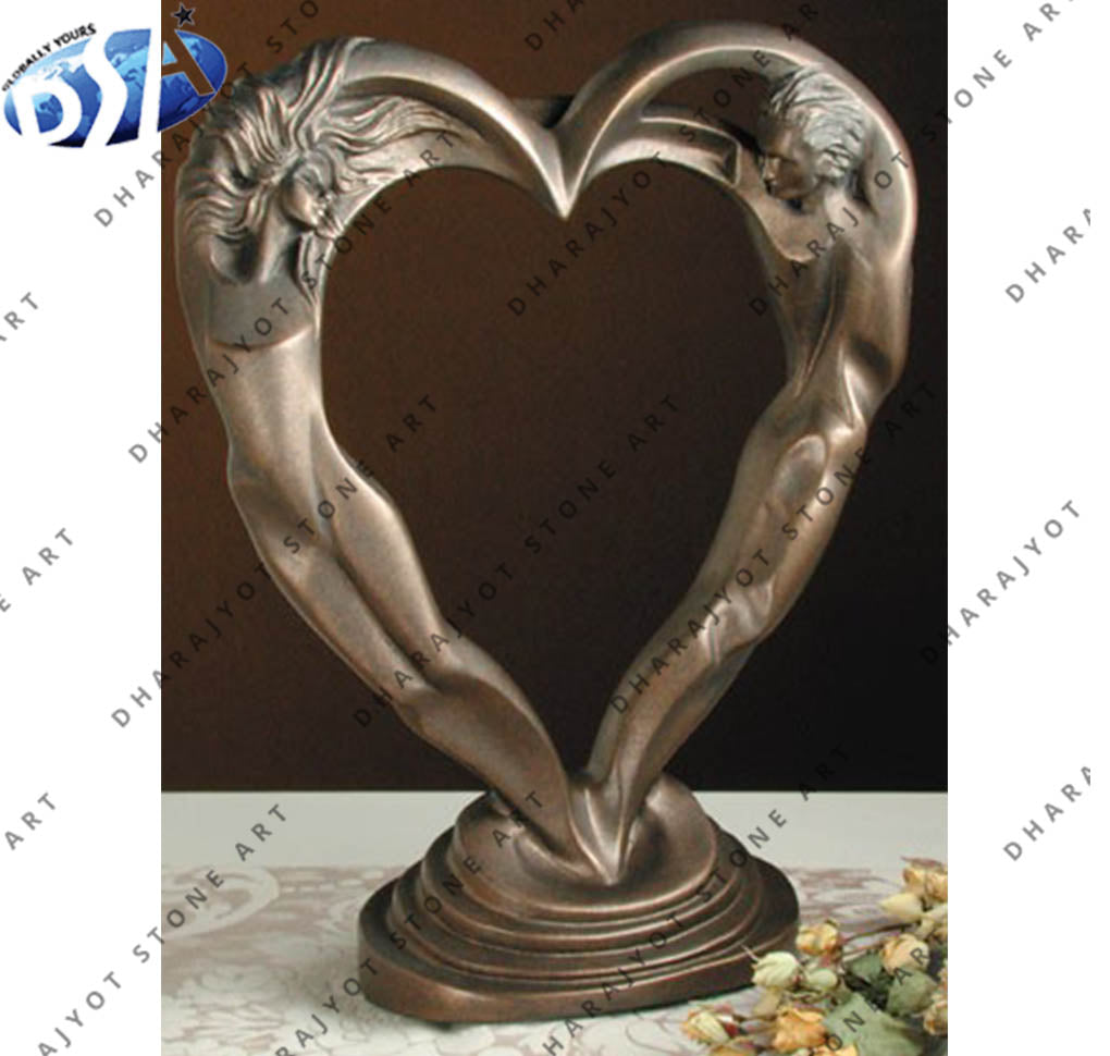 Creative Life Size Human Face Stone Modern Art Nude Statue