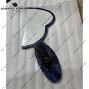 Handcrafted Blue Sodalite Heart Shape Wall Stone Art