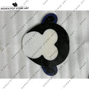 Decorative Blue Monkey Stone Art