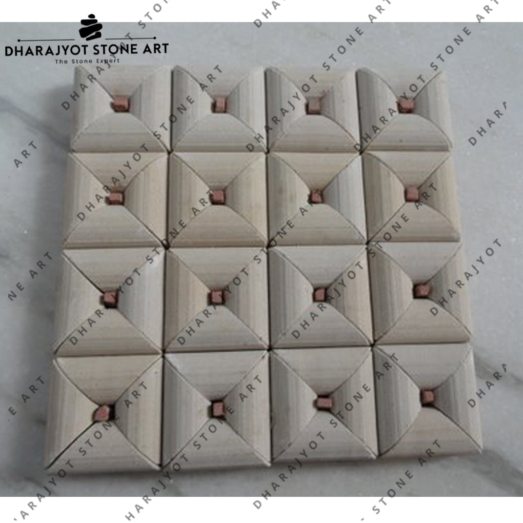 Brick Pattern Sandstone Mould Mosaic