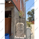 Bungalow Entrance Decorative Natural Stone Rock Name Plate
