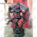 Black Stone Handmade Indian God Shiva Nataraj Statue