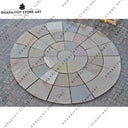 Reveena & Raj green Sandstone Paving Stone