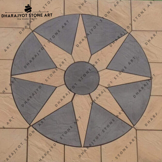 Lalitpur yellow & Kandla grey Paving