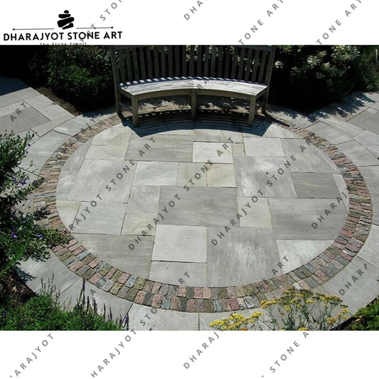 Kandla Grey Sandstone Paving