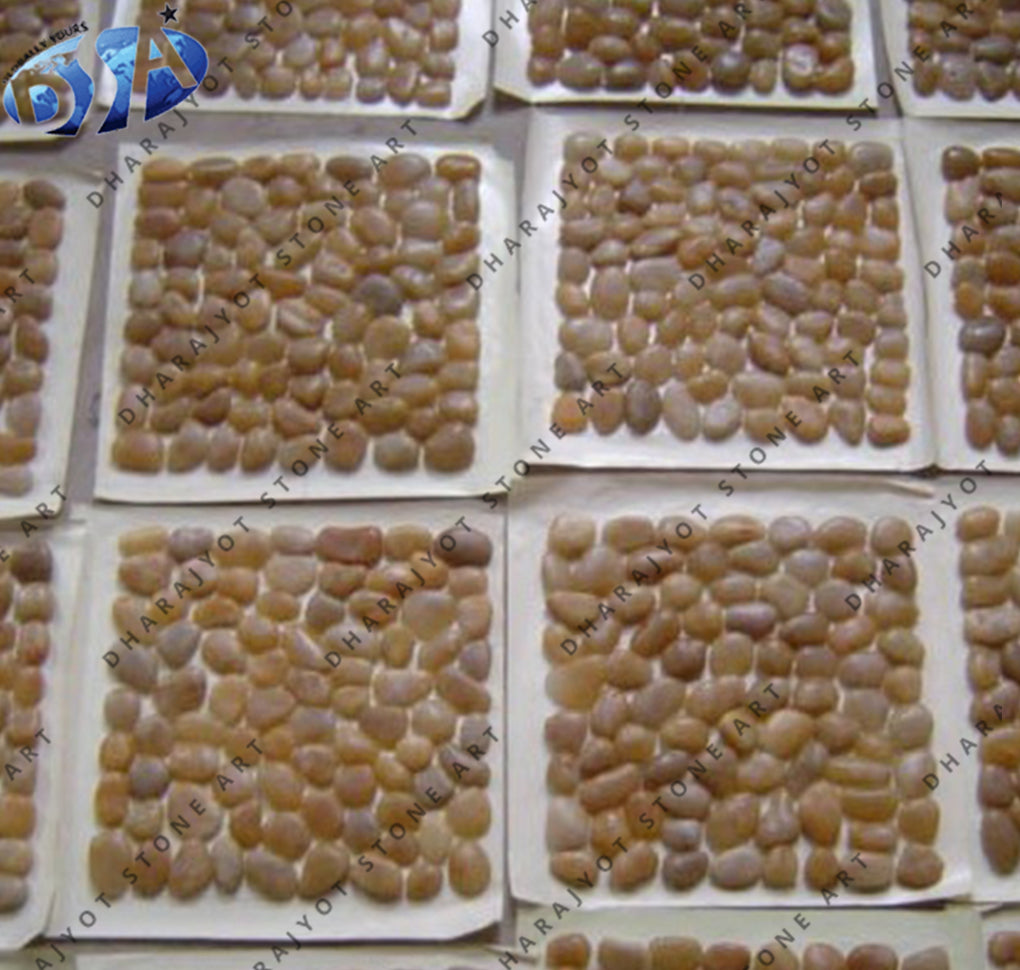 Brown Polished Stone Pebbles