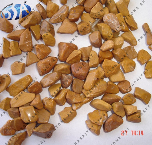 Yellow Jasper Rough Pebble