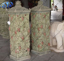 Marble Small Column Sculpture Stone Pillar