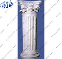 Outdoor Decorative Hand Craved Marble Gate Pillar
