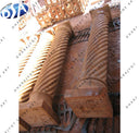 Polished Beige Marble Pedestal Column Pillar