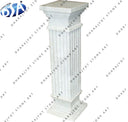 Square White Pillar