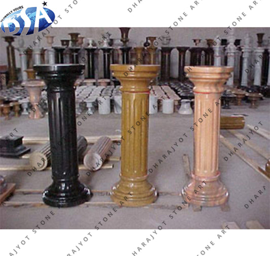 Custom Fashion Design Marble Pillar
