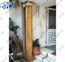 Home Decoration Stone Building Hand Carved Pillar