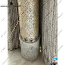 Elegant House Decorative Stone Column with Handcrafted Inlay Work
