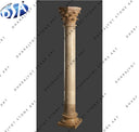 Natural European Outdoor Villa Style Marble Columns Pillar
