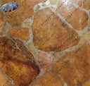 Natural Stone Golden Quartz Semi Precious Stone Slab