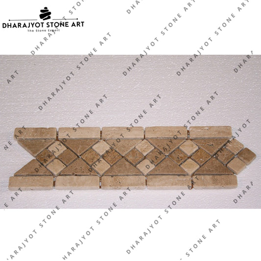 Stone Border Regular Mosaic