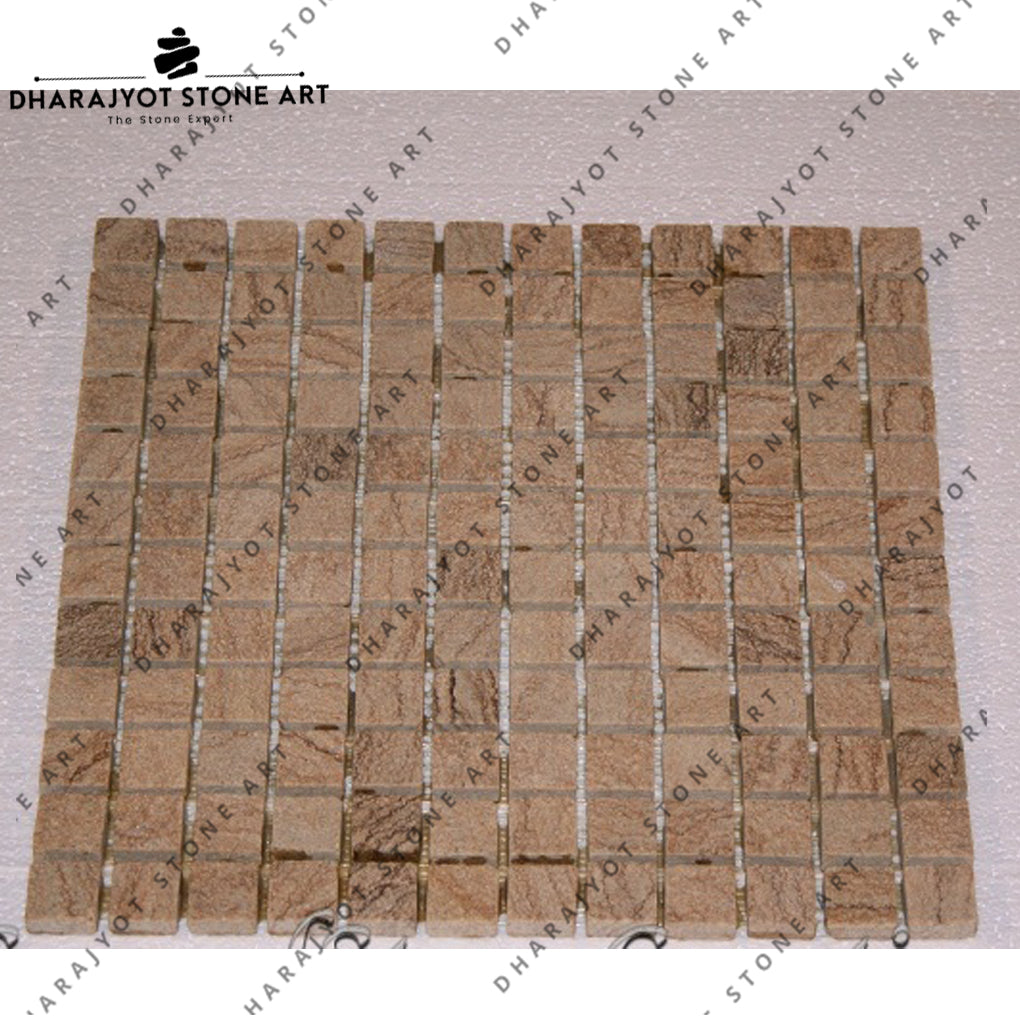 Marble Dark Brown Marble Regular Mosaic