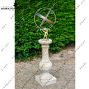 Hand Carved Sandstone Baluster Sundial Base