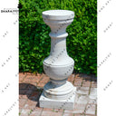 Classical Sandstone Baluster Sundial Base