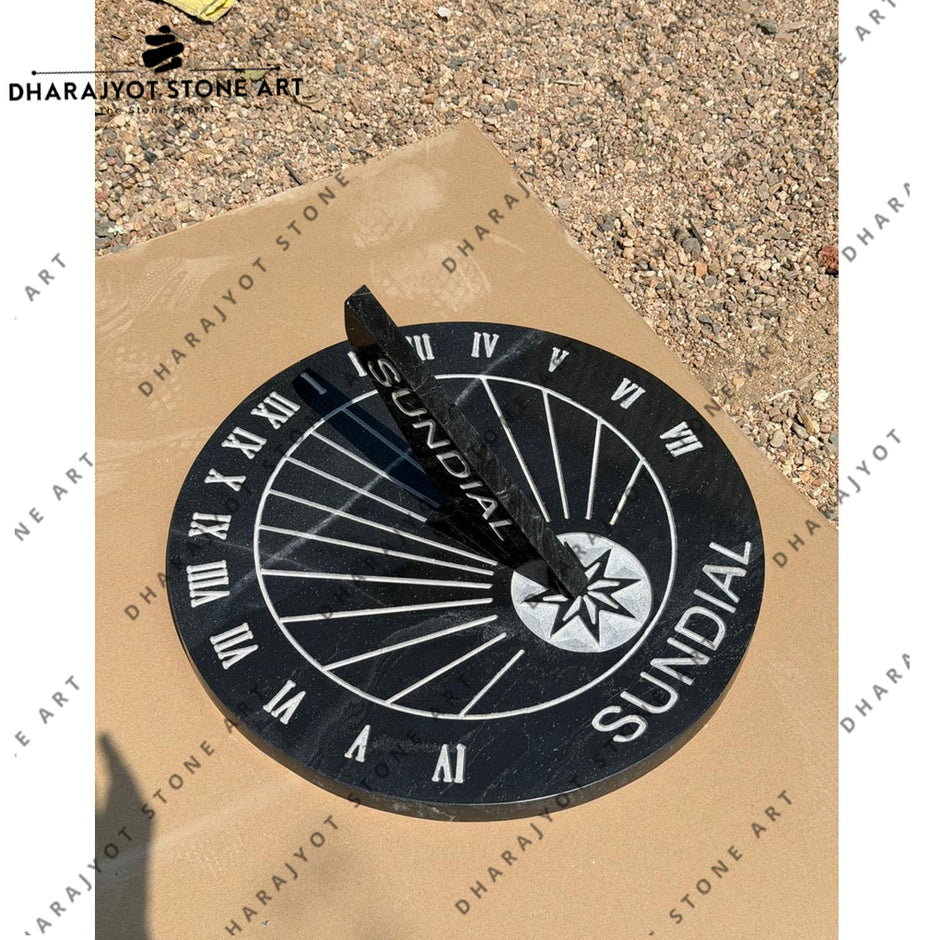 Sundial Indiana Stone sundial - Stone garden sundials manufacturer from India ...