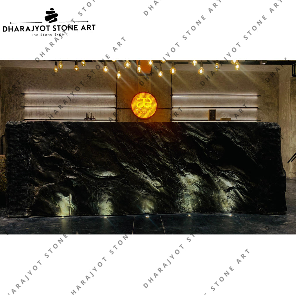 Modern Natural Stone Counter Good Quality Reception Desk Table