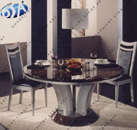 Modern Marble Extendable Dining Table Top