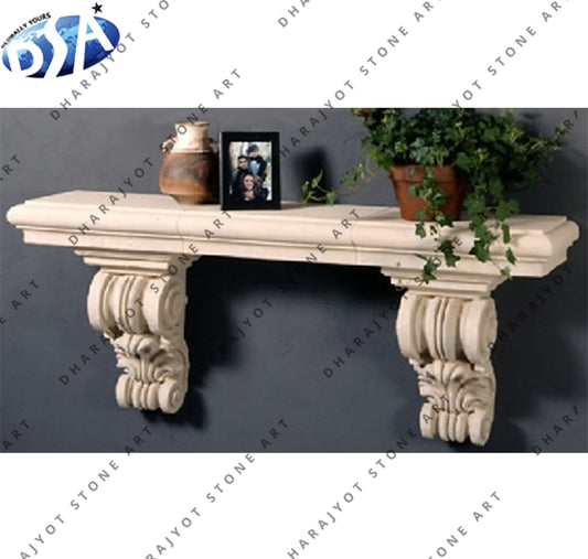 Natural Hand Carved Marble Table Top