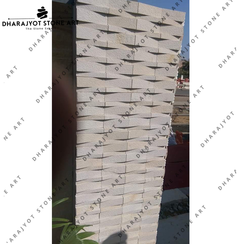 Stone Wall Art Panels Tapered Mosaic