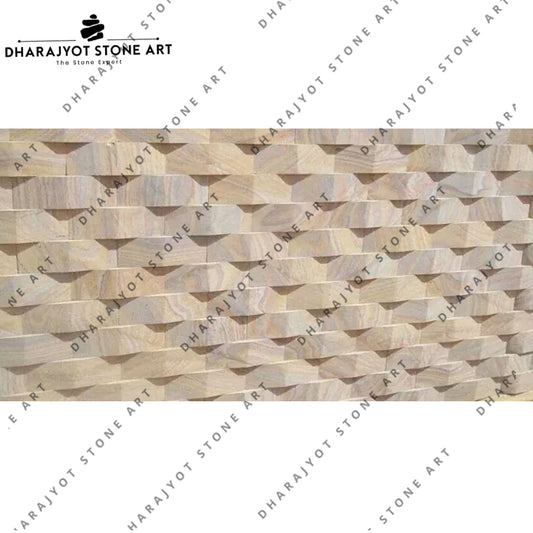External Designer Wall Tapered Mosaic
