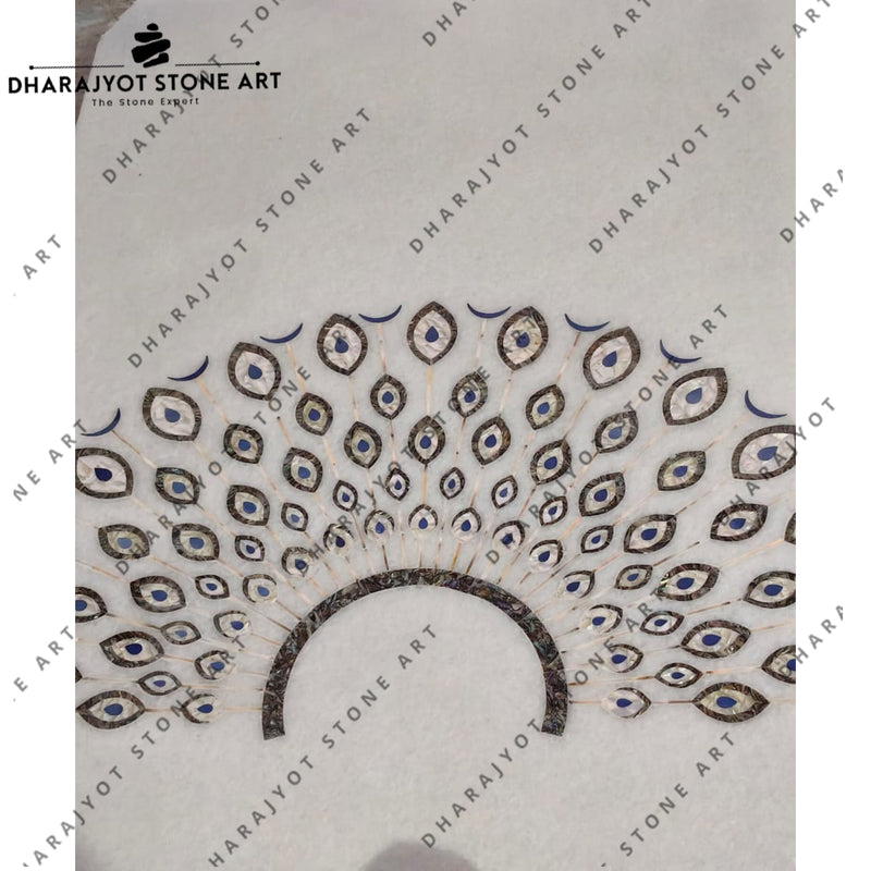 Luxurious Handcrafted Marble Table Top