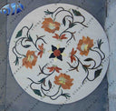 Natural Stone Round Shap Marble Table Top