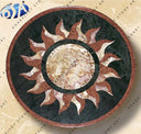 Natural Marble Floor Polished Handmade Inlay Table Top