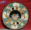 Marble Top Round Outdoor Dining Table Top