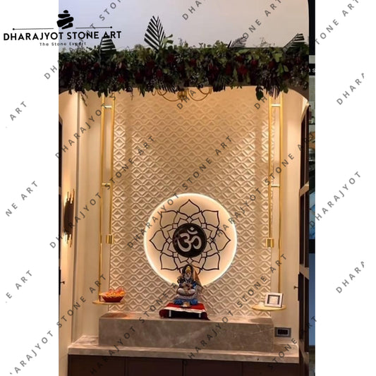 Luxury Home Hand Carved Stone Temple