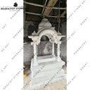 Handcarved Mandir Indoor Outdoor Carved Marble Temple