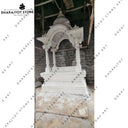 Handcarved Mandir Indoor Outdoor Carved Marble Temple