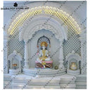 Decorative Handmade Polished Marble Temple Mandir Indoor