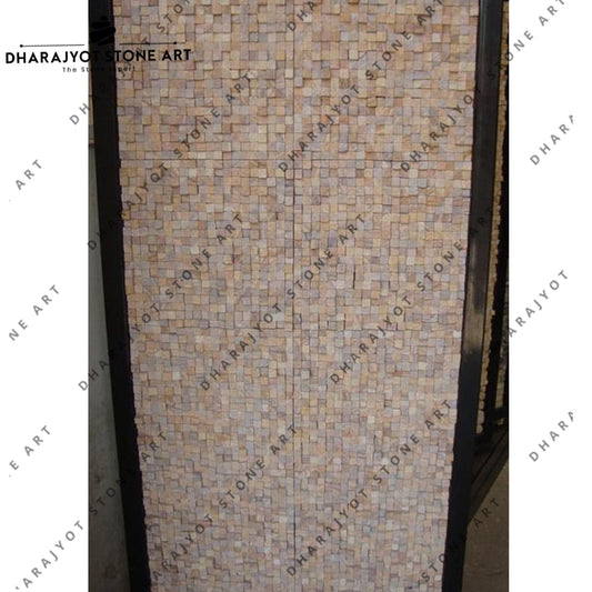Natural Panels Up And Down Mosaic