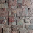 Pink Sandstone Up And Down Mosaic