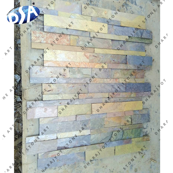 Pink Sandstone Panels Culture Stone Wall Cladding – Dharajyot Stone Art